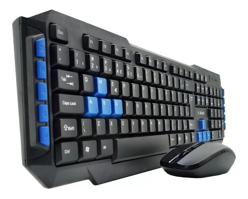 Teclado + Mouse Wireless DW-8099 - X-Zhang - Kit Teclado e Mouse